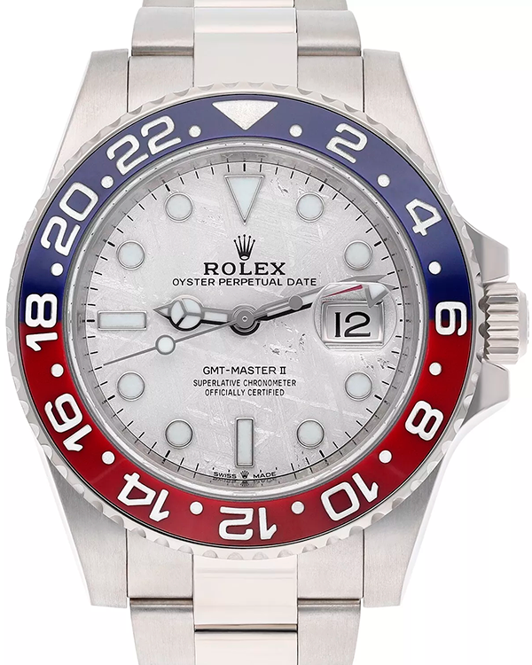 2019 Rolex GMT-Master II "Pepsi" 40MM Meteorite Dial Oyster Bracelet  (126719BLRO)