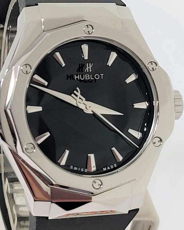 Hublot Classic Fusion Orlinski 40MM Black Dial Rubber Strap (550.NS.1800.RX.ORL19)