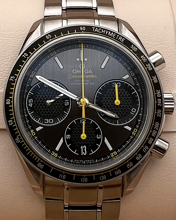 Omega Speedmaster Racing 40MM Grey Dial Steel Bracelet (326.30.40.50.06.001)