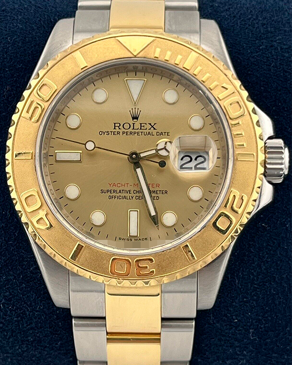 (M serial) Rolex Yacht-Master 40MM Champagne Dial Two-Tone Oyster Bracelet (16623)