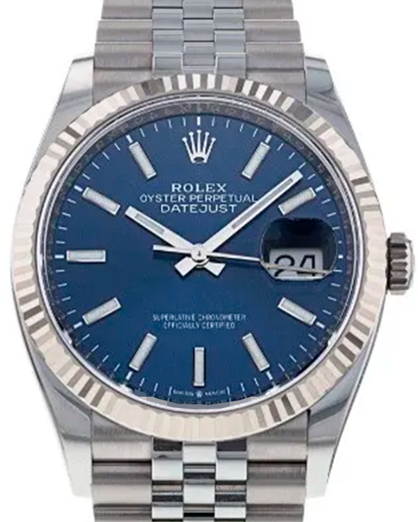 Rolex Datejust 36MM Blue Dial Jubilee Bracelet (126234)