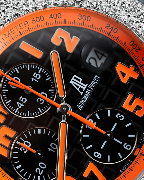 Audemars Piguet Royal Oak Offshore Chronograph Volcano 42MM Black Dial ...