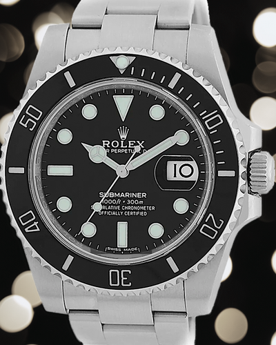 2020 Rolex Submariner Date 40MM Black Dial Oyster Bracelet (116610LN)