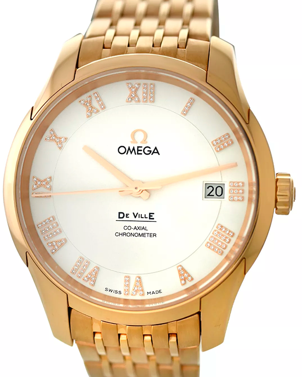 2024 Omega De Ville 41MM Silver Dial Rose Gold Bracelet (431.50.41.21.52.001)