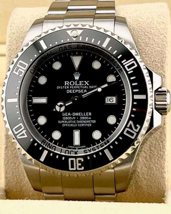 2010 (G Serial) Rolex Sea-Dweller Deepsea 44MM Black Dial Oyster Bracelet (116660)