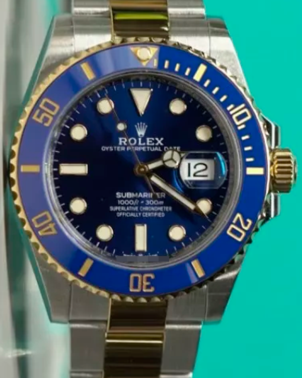 2023 Rolex Submariner Date "Bluesy" 41MM Blue Dial Two-Tone Oyster Bracelet (126613LB)