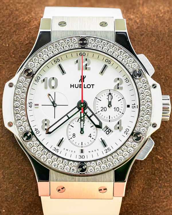 2020 Hublot Big Bang 44MM White Dial Rubber Strap (301.SE.230.RW.114)