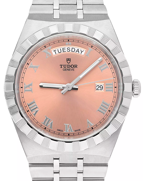 2023 Tudor Royal 41MM Salmon Dial Steel Bracelet (M28600)