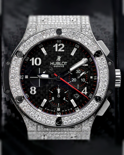 Hublot Big Bang 44MM Black Dial Rubber Strap (301.SB.131.RX)