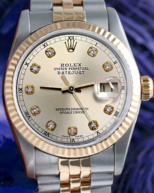 Rolex Datejust 31MM Gold Dial Two-Tone Jubilee Bracelet (68273)