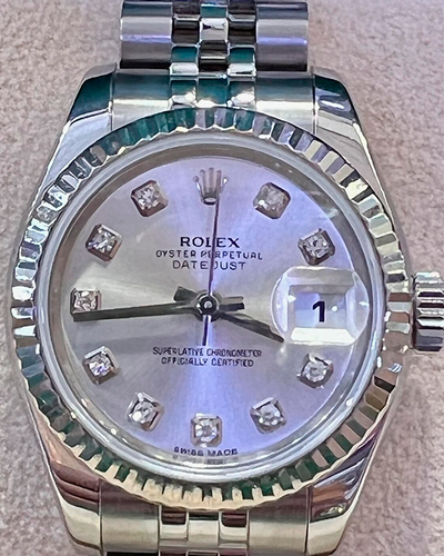 2016 Rolex Lady-Datejust 26MM Silver Dial Steel Jubilee Bracelet (179174)