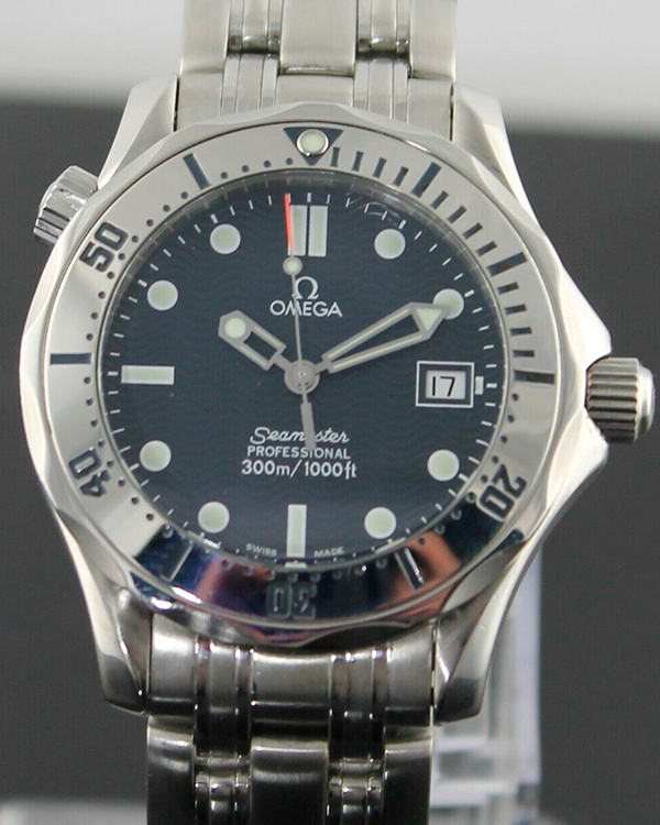 Omega Seamaster 36MM Quartz Blue Dial Steel Bracelet (2562.80)