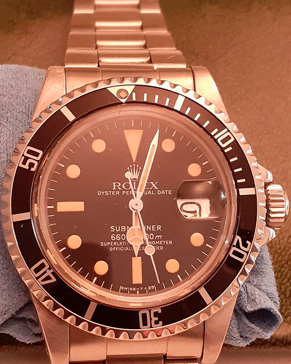 1981 Rolex Submariner Date Vintage 40MM Black Dial Steel Bracelet (1680)