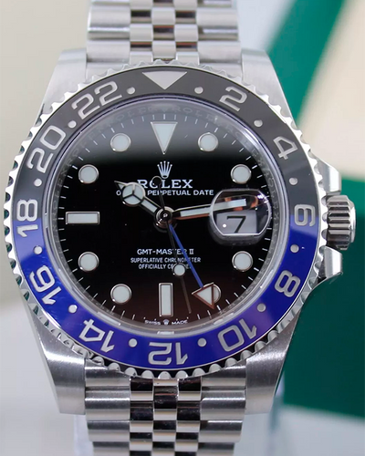 2020 Rolex GMT-Master II "Batgirl" 40MM Black Dial Jubilee Bracelet (126710BLNR)