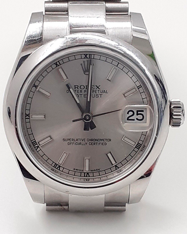 Rolex Datejust 31MM Silver Dial Steel Bracelet (278240)