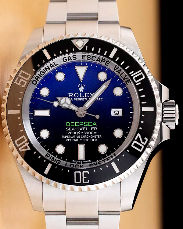 2016 Rolex Sea-Dweller Deepsea "James Cameron" 44MM D-Blue Dial Oyster Bracelet (116660)