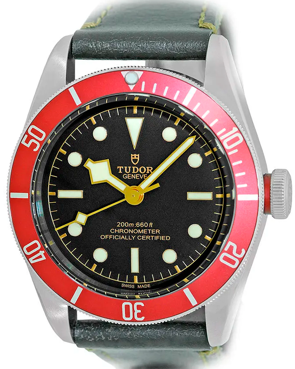 2019 Tudor Black Bay 41MM Black Dial Leather Strap (79230R-0006)