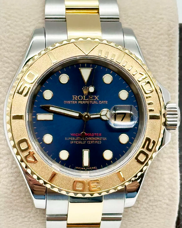 2007 Rolex Yacht-Master 40MM Blue Dial Two-Tone Oyster Bracelet (16623)