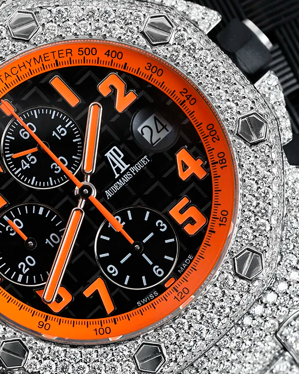 Audemars Piguet Royal Oak Offshore Chronograph Volcano 42MM Black Dial ...