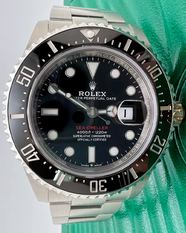 2021 Rolex Sea-Dweller 43MM Black Dial Oyster Bracelet (126600)