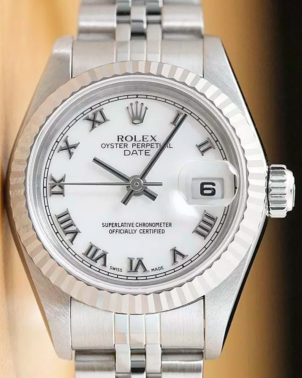 Rolex Lady-Datejust 26MM White Dial Jubilee Bracelet (79174)