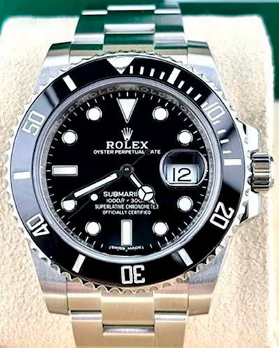 2018 Rolex Submariner Date 40MM Black Dial Oyster Bracelet (116610LN)