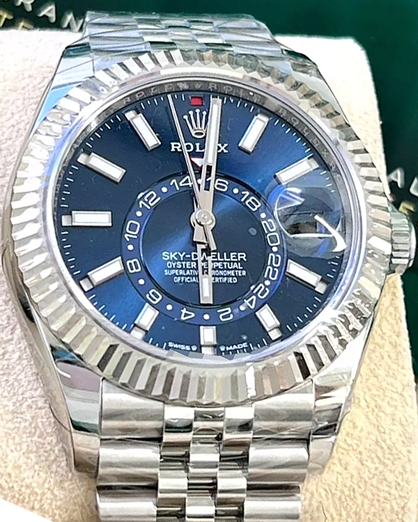 2024 Rolex Sky-Dweller 42MM Blue Dial Jubilee Bracelet (336934)