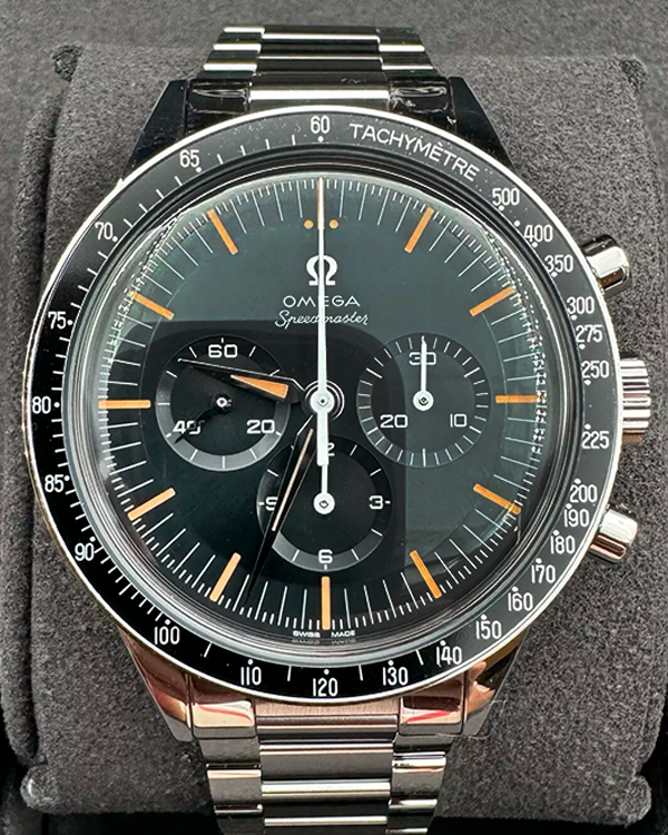 2024 Omega Speedmaster "First in Space" 39.7MM Blue-Grey Dial Steel Bracelet (310.30.40.50.06.001)