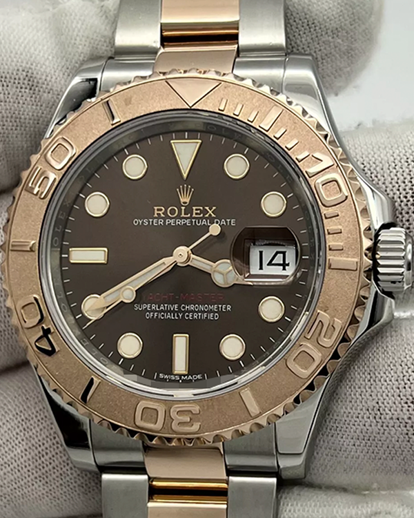 2018 Rolex Yacht-Master 40MM Chocolate Dial Two-Tone Oyster Bracelet (116621)