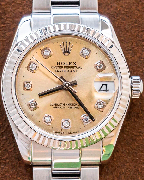 Rolex Datejust 31MM Silver Dial Steel Bracelet (178274)