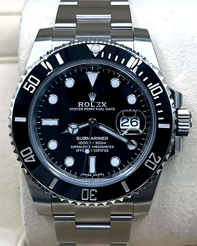 2020 Rolex Submariner Date 40MM Black Dial Oyster Bracelet (116610LN)