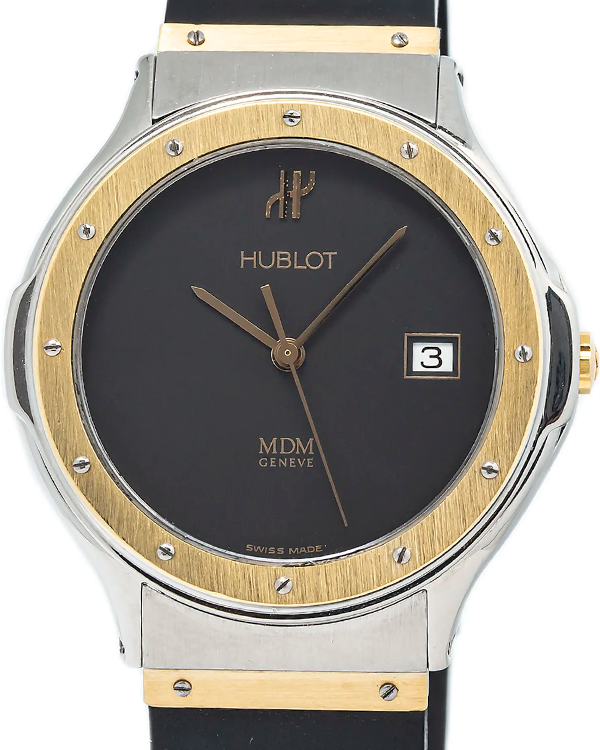 Hublot Classic MDM 36MM Black Dial Rubber Strap (1521.2)