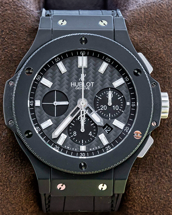 Hublot Big Bang "Black Magic" 44MM Black Dial Rubber Strap (301.CI.1770.RX)