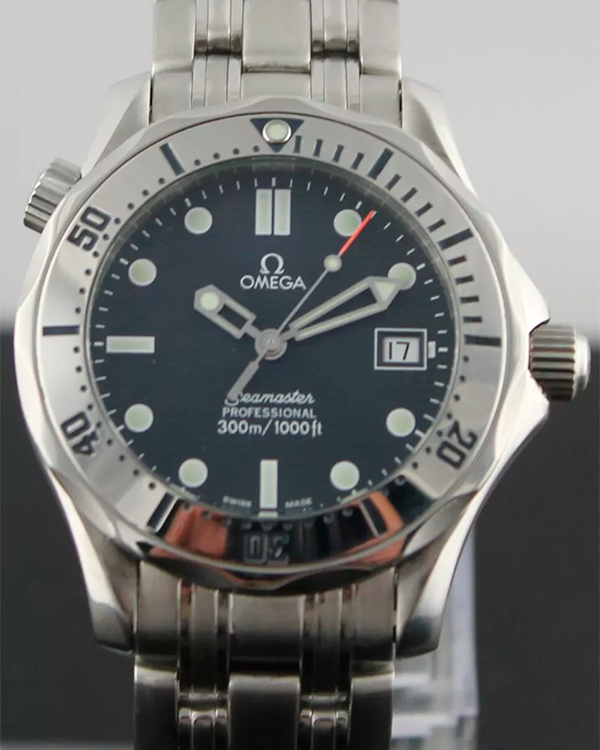 Omega Seamaster Diver Professional Edition 36.25MM Quartz Blue Dial Steel Bracelet (2562.80.00)