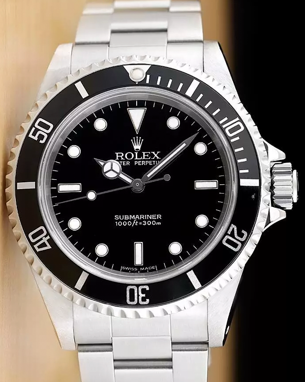 2005 Rolex Submariner No-Date 40MM Black Dial Oyster Bracelet (14060M)