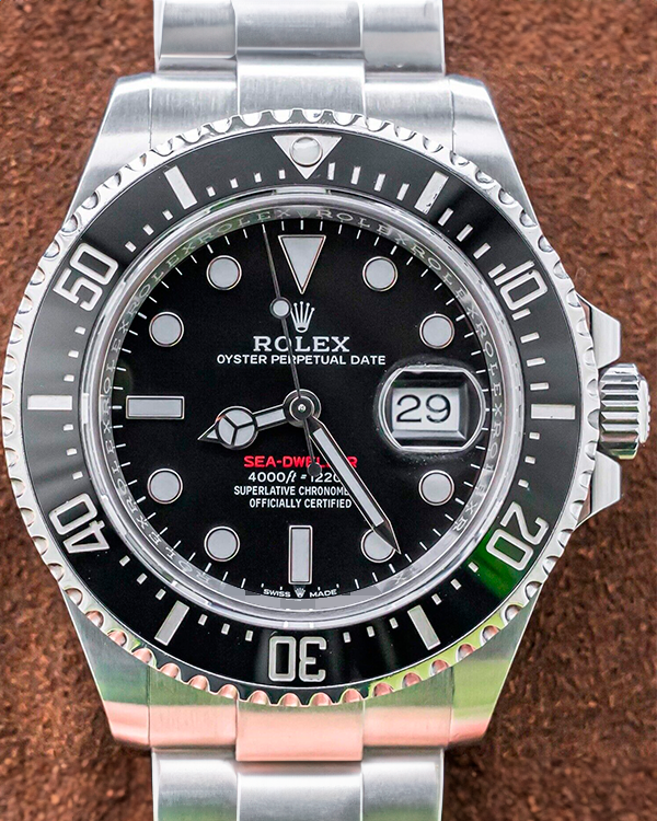 2019 Rolex Sea-Dweller 43MM Black Dial Oyster Bracelet (126600)