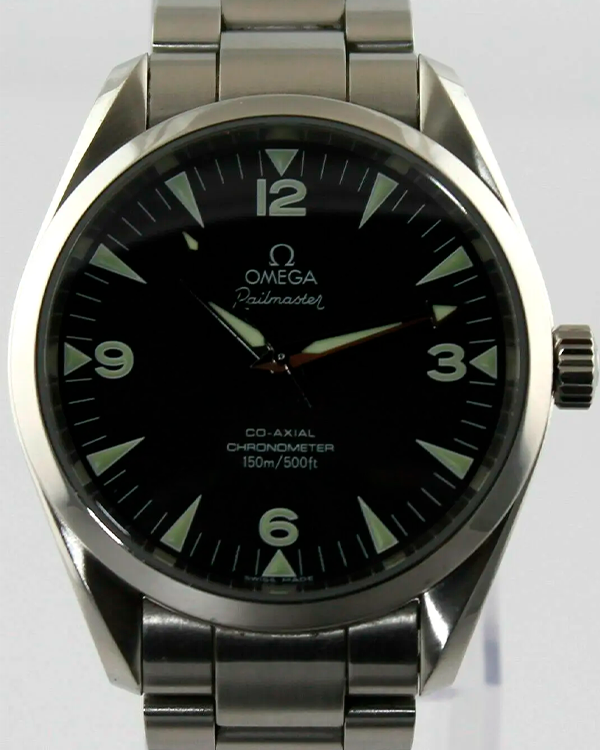 Omega Seamaster Railmaster 41MM Black Dial Steel Bracelet (2502.52.00 ...
