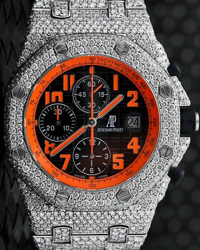 Audemars Piguet Royal Oak Offshore Chronograph Volcano 42MM Black Dial Steel Bracelet (26170ST)