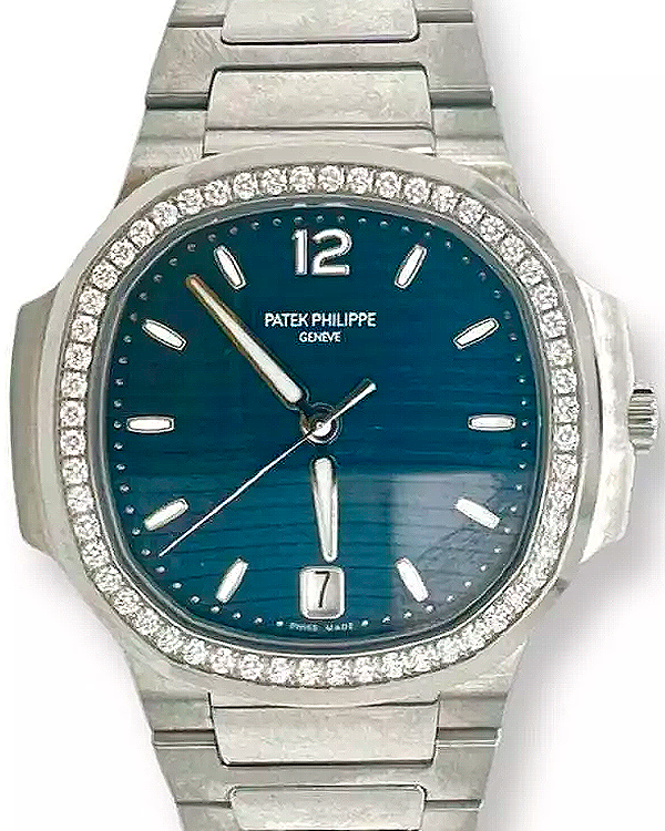 2022 Patek Philippe Nautilus 35.2MM Blue Dial Steel Bracelet (7118/1200A-001)