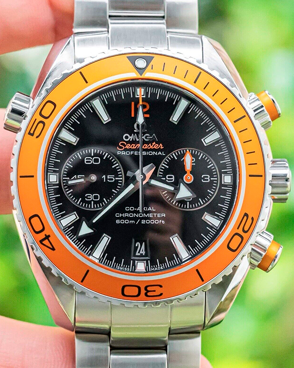 2018 Omega Seamaster Planet Ocean 600M 45.5MM Black Dial Steel Bracelet (232.30.46.51.01.002)