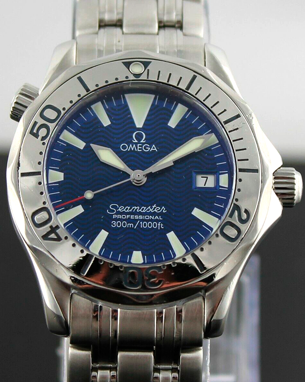 Omega Seamaster 36MM Blue Dial Steel Bracelet (2063.80.00)