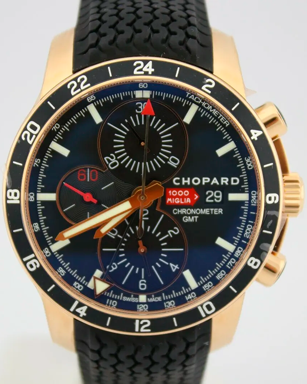 Chopard Mille Miglia Chronograph L.E. 42.5MM Black Dial Rubber Strap (161288-5001)