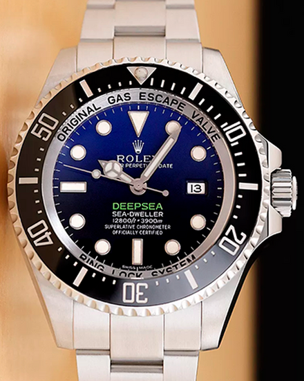 2016 Rolex Sea-Dweller Deepsea "James Cameron" 44MM D-Blue Dial Oyster Bracelet (116660)