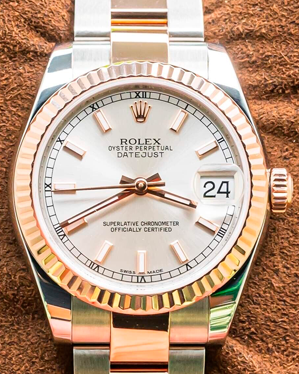 Rolex Datejust 31MM Silver Dial Two-Tone Bracelet (178271)