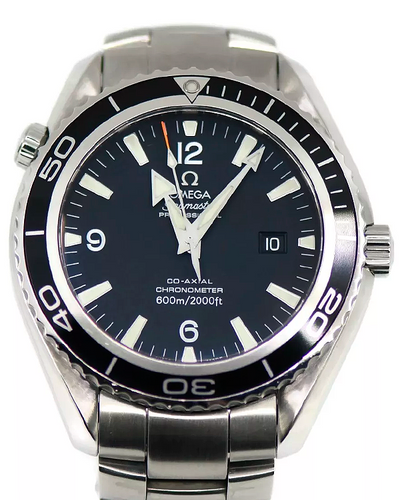 Omega Seamaster Planet Ocean 45.5MM Black Dial Steel Bracelet (2200.50.00)