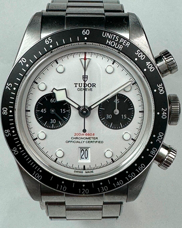 2022 Tudor Black Bay "Panda" 41MM White Dial Steel Bracelet (79360N)