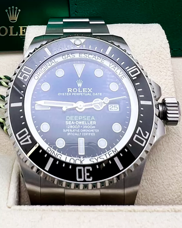 2020 Rolex Sea-Dweller Deepsea "James Cameron" 44MM Black Dial Oyster Bracelet (126660)