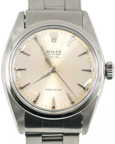 Rolex Oyster Precision 34MM Silver Dial Oyster Bracelet (6426)