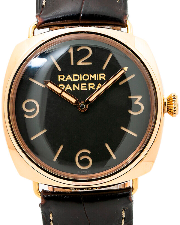 Panerai Radiomir 3 Days 37MM Brown Dial Leather Strap (PAM00379)