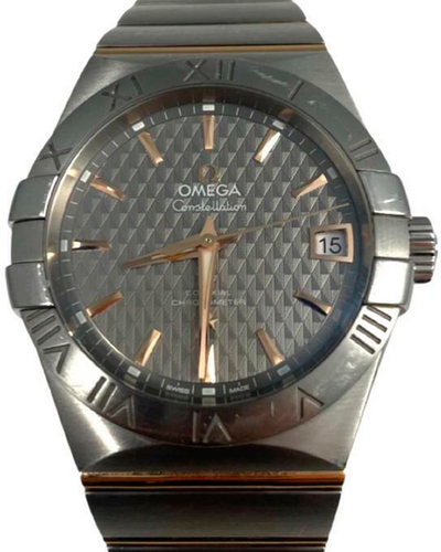 Omega Constellation 38MM Grey Dial Two-Tone Bracelet (123.10.38.21.06.002)